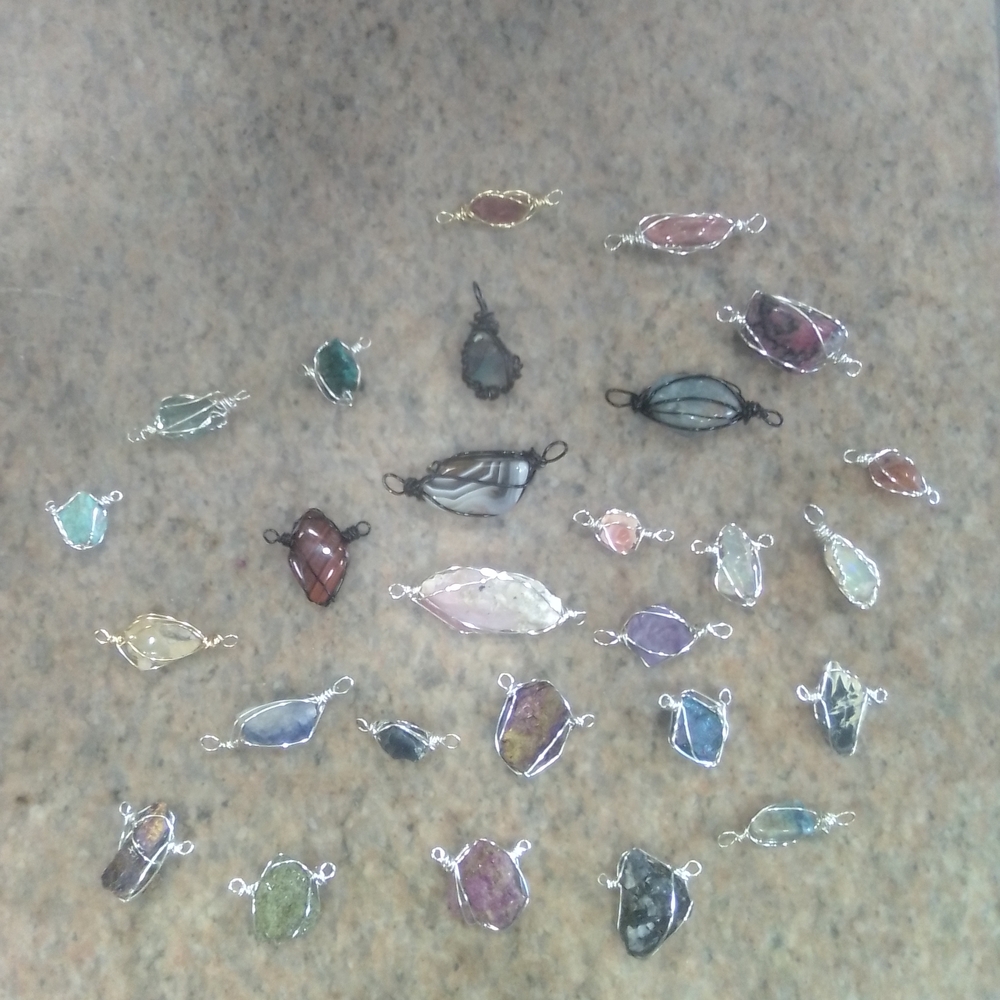 Colorful Gemstone Interchangeable Necklace Collection